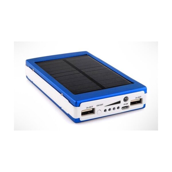 Power Bank solaire avec double sortie USB – Image 2